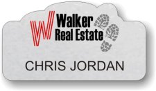 (image for) Walker Real Estate Team Shaped Silver Badge
