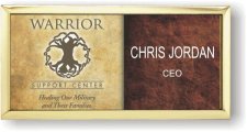 (image for) Warrior Support Center Gold Executive Badge