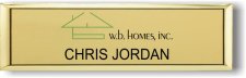 (image for) W.B. Homes Small Executive Gold Badge