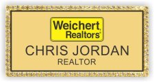 (image for) Weichert Realtors Gold Bling Badge