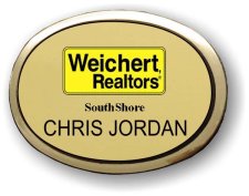 (image for) Weichert Realtors Southshore Gold Executive Oval Badge