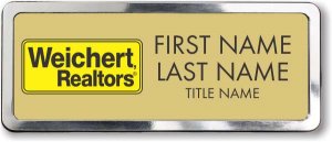 (image for) Weichert Realtors Gold Polished Prestige Badge