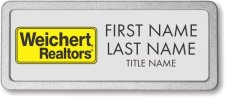 (image for) Weichert Realtors Silver Pebbled Prestige Badge