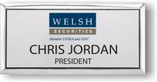 (image for) Welsh Companies Securities Logo Executive Silver Badge