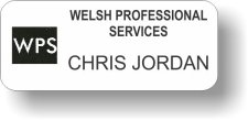 (image for) Welsh Professional Services White Badge