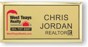 (image for) West Teays Realty Realtor Logo Executive Gold Badge