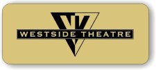 (image for) Westside Theatre Gold Logo Only Badge