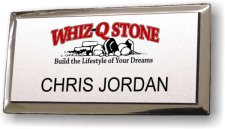 (image for) Whiz-Q Stone Executive Silver Badge