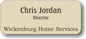 (image for) Wickenburg Home Services Ivory Badge