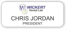 (image for) Wickert Dental Lab White Badge