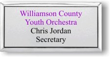 (image for) Williamson County Youth Orchestra Silver Executive Badge