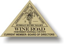 (image for) Wine Road Shaped Gold Badge
