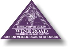 (image for) Wine Road Shaped Purple Badge