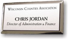 (image for) Wisconsin Counties Association Executive Silver Badge