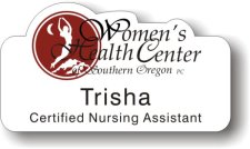 (image for) Women's Health Center Shaped Badge