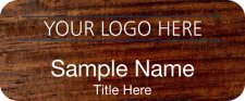 (image for) Custom Logo Rosewood Badge