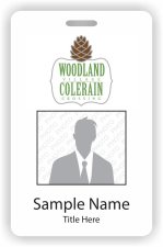 (image for) Barrett & Stokely Woodland Village Photo ID Vertical badge