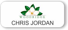 (image for) Woodridge Memorial Park & Funeral White Badge