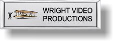 (image for) Wright Video Productions Small Silver Executive Badge