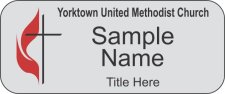 (image for) Yorktown United Methodist Church Silver Badge