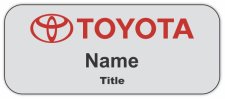 (image for) Toyota Silver Logo A Badge