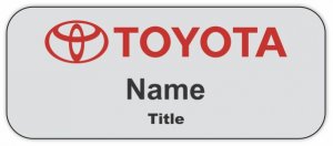 (image for) Toyota Silver Logo A Badge