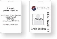 (image for) Z Systems Corporation Photo Badge