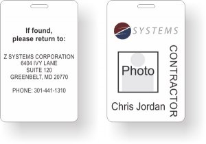 (image for) Z Systems Corporation Photo Badge