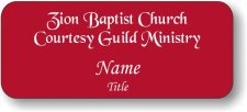 (image for) Zion Baptist Church Red Badge