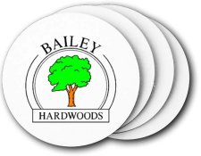 (image for) Bailey Hardwoods, Inc. Coasters (5 Pack)