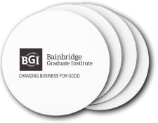 (image for) Bainbridge Graduate Institute Coasters (5 Pack)