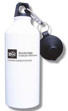 (image for) Bainbridge Graduate Institute Water Bottle - White