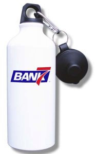 (image for) Bank 7 Water Bottle - White