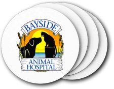 (image for) Bayside Animal Hospital Coasters (5 Pack)