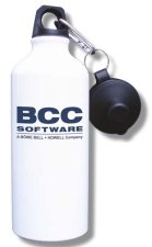 (image for) BCC Software Water Bottle - White