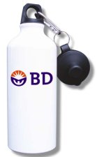 (image for) BD Water Bottle - White