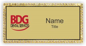 (image for) BDG Dental Services Bling Gold badge