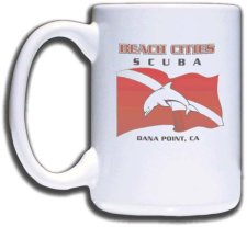 (image for) Beach Cities Scuba Centers Mug
