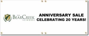 (image for) Bear Creek School, The Banner Logo Left