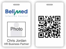 (image for) Belimed Double Sided Photo ID Badge