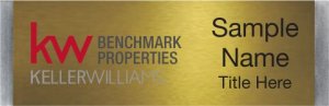 (image for) Keller Williams Benchmark Properties Small Meridian Gold Badge