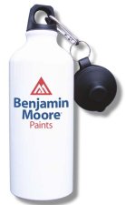 (image for) Benjamin Moore Paints Water Bottle - White