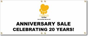 (image for) Best Friends Fur Ever, Inc. Banner Logo Center