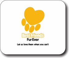 (image for) Best Friends Fur Ever, Inc. Mousepad
