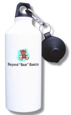 (image for) Beyond Bear Basics Water Bottle - White
