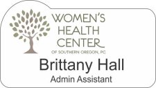 (image for) Women's Health Center Large Shaped Badge