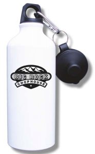 (image for) Big Rock Chophouse Water Bottle - White