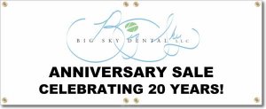 (image for) Big Sky Dental Banner Logo Center