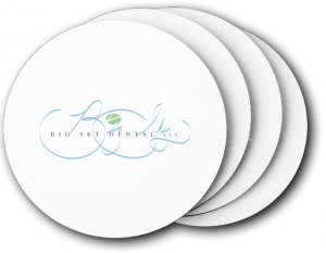 (image for) Big Sky Dental Coasters (5 Pack)