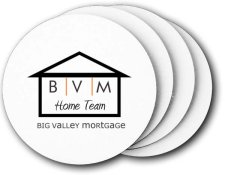 (image for) Big Valley Mortgage Coasters (5 Pack)
